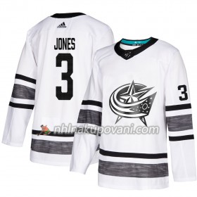 Columbus Blue Jackets Dresy Seth Jones 3 Bílá 2019 NHL All-Star Adidas Authentic - Pánské